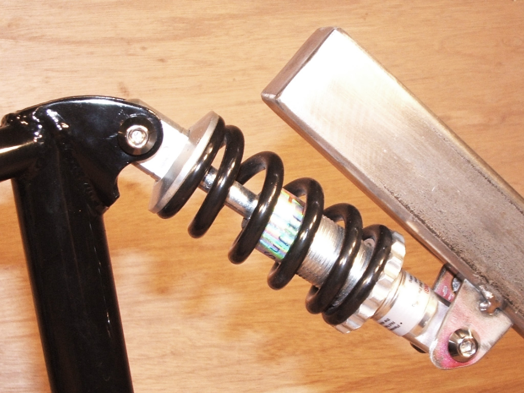 StreetFox Tadpole Trike - tadpole rear suspension